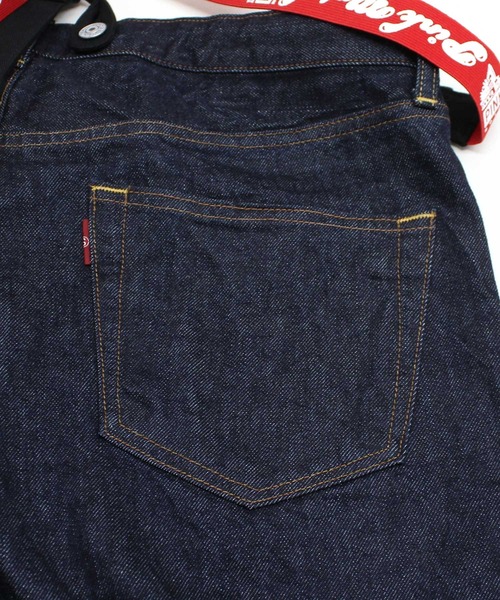 RNA(アールエヌエー)の「R4478 【PINKMOTEL】BIGサスペンダーパンツ(デニムパンツ・レディース・ワンウォッシュ・MEDIUM)」の3枚目の写真