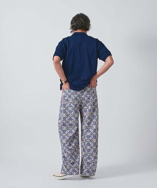EDIFICE(エディフィス)の「WALLPAPER PRINT イージーパンツ(その他パンツ・メンズ・ブラック/ネイビー/アイボリー/サックスブルー・LARGE/MEDIUM/SMALL)」の9枚目の写真