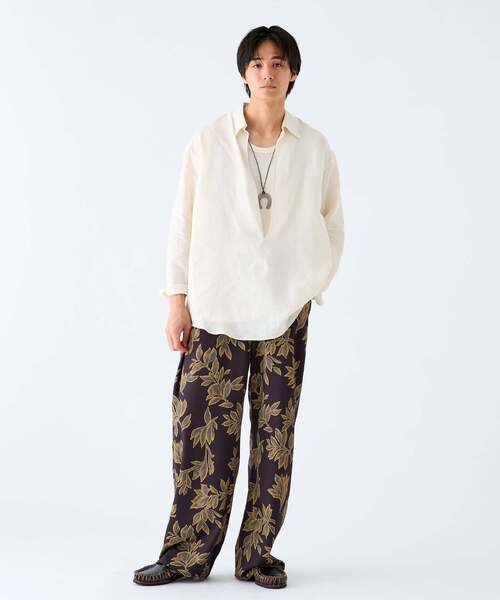EDIFICE(エディフィス)の「WALLPAPER PRINT イージーパンツ(その他パンツ・メンズ・ブラック/ネイビー/アイボリー/サックスブルー・LARGE/MEDIUM/SMALL)」の14枚目の写真