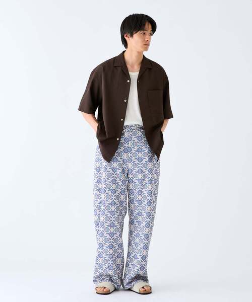EDIFICE(エディフィス)の「WALLPAPER PRINT イージーパンツ(その他パンツ・メンズ・ブラック/ネイビー/アイボリー/サックスブルー・LARGE/MEDIUM/SMALL)」の22枚目の写真