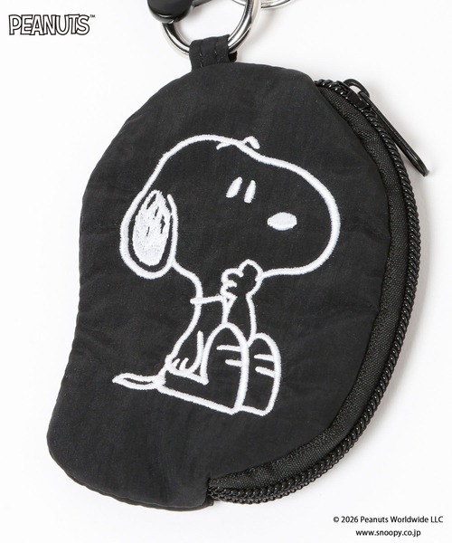 LOWRYS FARM（ローリーズファーム）の「【SNOOPY】カラビナポーチ　660742/GOODS（ポーチ・レディース・ブラック/ベージュ/ピンク・FREE）」の17枚目の写真