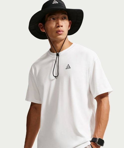 ACG(エィシージー)の「ナイキ ACG メンズ Dri-FIT Tシャツ / Nike ACG Men's Dri-FIT T-Shirt IH1307-121 Summit White(Tシャツ/カットソー・メンズ・アイボリー・L/2XL/XL/S/M)」の3枚目の写真