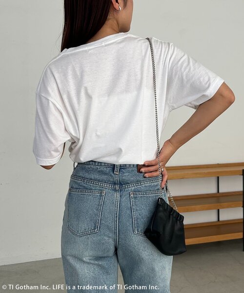 CAPRICIEUX LE'MAGE(カプリシューレマージュ)の「〈GOOD ROCK SPEED〉MALIBU PHOTO Tシャツ(Tシャツ/カットソー・レディース・ホワイト・FREE)」の5枚目の写真