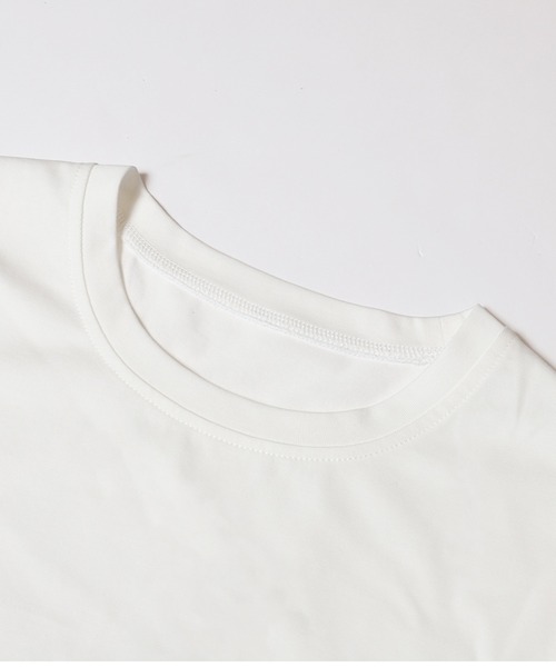 coca(coca)(コカ)の「\接触冷感/ドッキング2段フリルTシャツ(Tシャツ/カットソー・レディース・チャコール/ホワイト・M/L/S)」の20枚目の写真