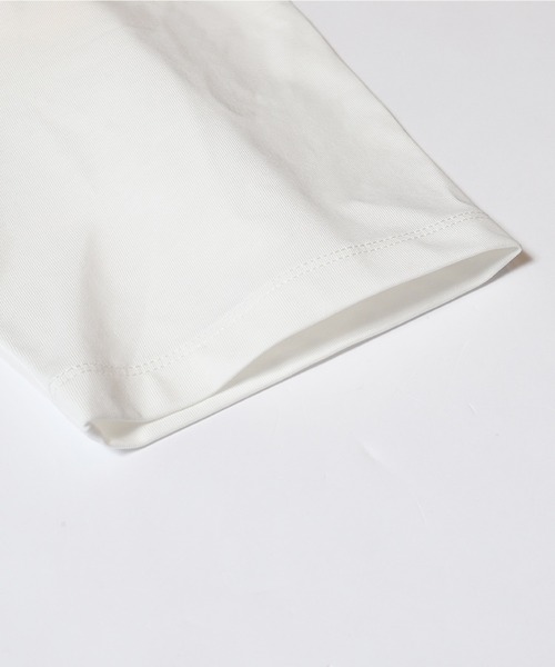 coca(coca)(コカ)の「\接触冷感/ドッキング2段フリルTシャツ(Tシャツ/カットソー・レディース・チャコール/ホワイト・M/L/S)」の21枚目の写真