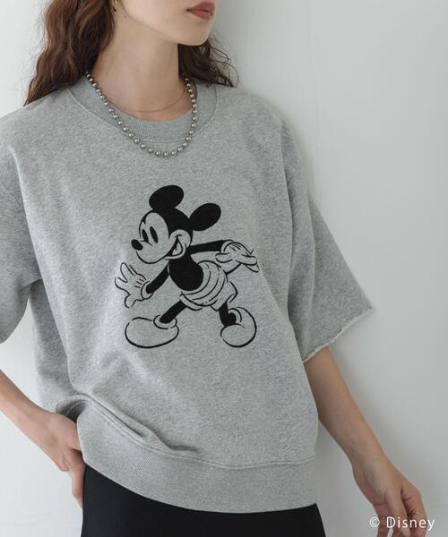 URBAN RESEARCH Sonny Label（アーバンリサーチサニーレーベル）の「別注/DISNEY/スウェットTシャツ（Tシャツ/カットソー・レディース・ベージュ系その他/ネイビー/グレー・FREE）」の4枚目の写真