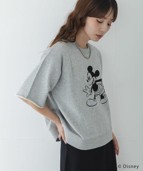 URBAN RESEARCH Sonny Label（アーバンリサーチサニーレーベル）の「別注/DISNEY/スウェットTシャツ（Tシャツ/カットソー・レディース・ベージュ系その他/ネイビー/グレー・FREE）」の6枚目の写真