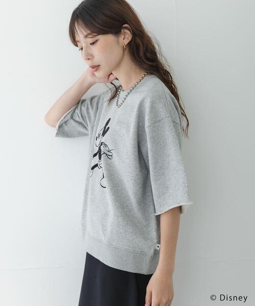URBAN RESEARCH Sonny Label（アーバンリサーチサニーレーベル）の「別注/DISNEY/スウェットTシャツ（Tシャツ/カットソー・レディース・ベージュ系その他/ネイビー/グレー・FREE）」の7枚目の写真