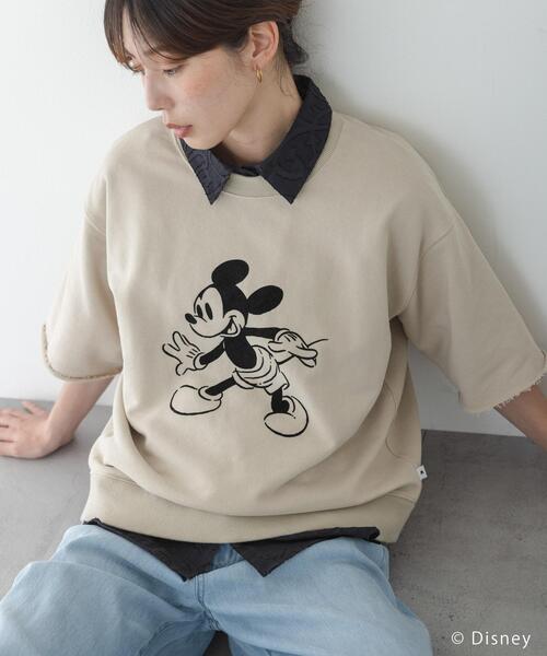 URBAN RESEARCH Sonny Label（アーバンリサーチサニーレーベル）の「別注/DISNEY/スウェットTシャツ（Tシャツ/カットソー・レディース・ベージュ系その他/ネイビー/グレー・FREE）」の13枚目の写真