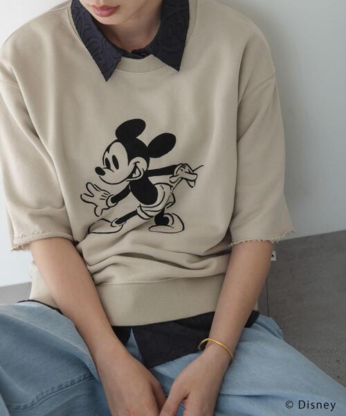 URBAN RESEARCH Sonny Label（アーバンリサーチサニーレーベル）の「別注/DISNEY/スウェットTシャツ（Tシャツ/カットソー・レディース・ベージュ系その他/ネイビー/グレー・FREE）」の14枚目の写真