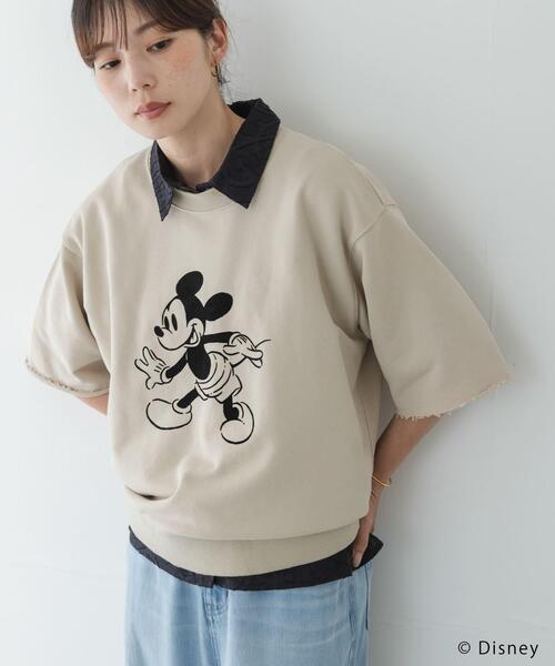 URBAN RESEARCH Sonny Label（アーバンリサーチサニーレーベル）の「別注/DISNEY/スウェットTシャツ（Tシャツ/カットソー・レディース・ベージュ系その他/ネイビー/グレー・FREE）」の15枚目の写真