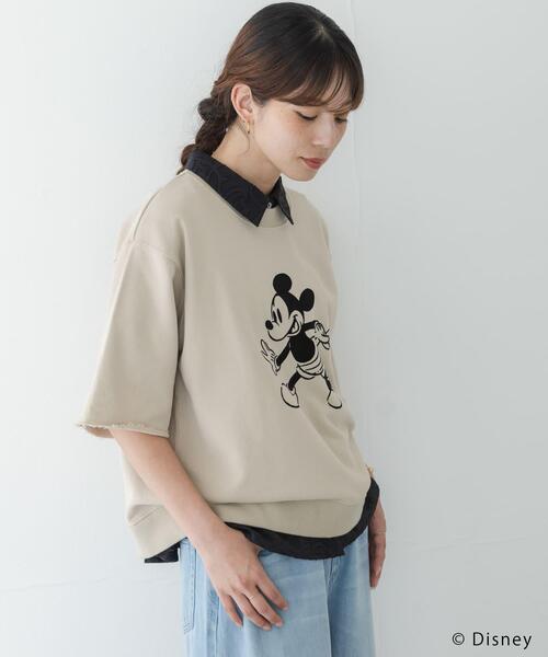 URBAN RESEARCH Sonny Label（アーバンリサーチサニーレーベル）の「別注/DISNEY/スウェットTシャツ（Tシャツ/カットソー・レディース・ベージュ系その他/ネイビー/グレー・FREE）」の17枚目の写真