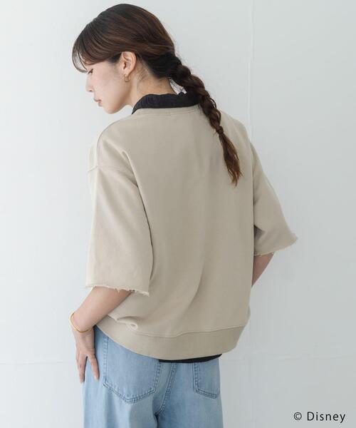 URBAN RESEARCH Sonny Label（アーバンリサーチサニーレーベル）の「別注/DISNEY/スウェットTシャツ（Tシャツ/カットソー・レディース・ベージュ系その他/ネイビー/グレー・FREE）」の18枚目の写真