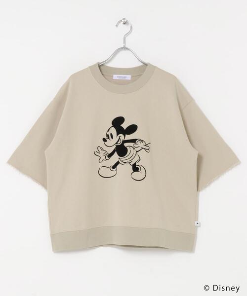 URBAN RESEARCH Sonny Label（アーバンリサーチサニーレーベル）の「別注/DISNEY/スウェットTシャツ（Tシャツ/カットソー・レディース・ベージュ系その他/ネイビー/グレー・FREE）」の20枚目の写真