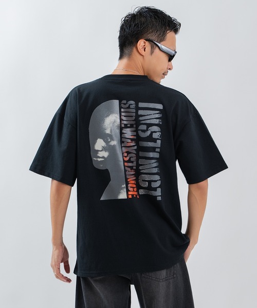 SIDEWAY STANCE（サイドウェイスタンス）の「【SIDEWAY STANCE】フォトグラフィック 半袖Tシャツ（Tシャツ/カットソー・メンズ・ブラック/ホワイト・LARGE/X-LARGE/MEDIUM/SMALL）」の7枚目の写真