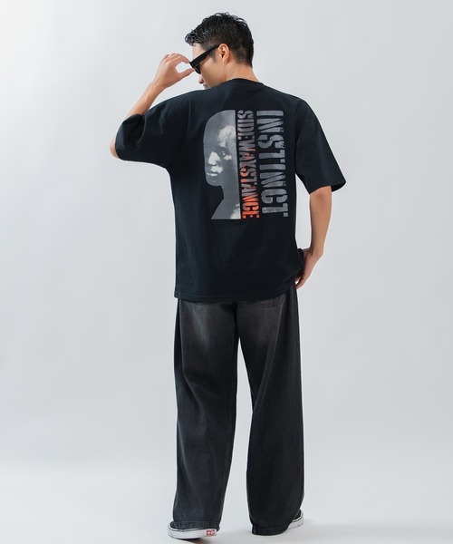 SIDEWAY STANCE（サイドウェイスタンス）の「【SIDEWAY STANCE】フォトグラフィック 半袖Tシャツ（Tシャツ/カットソー・メンズ・ブラック/ホワイト・LARGE/X-LARGE/MEDIUM/SMALL）」の8枚目の写真