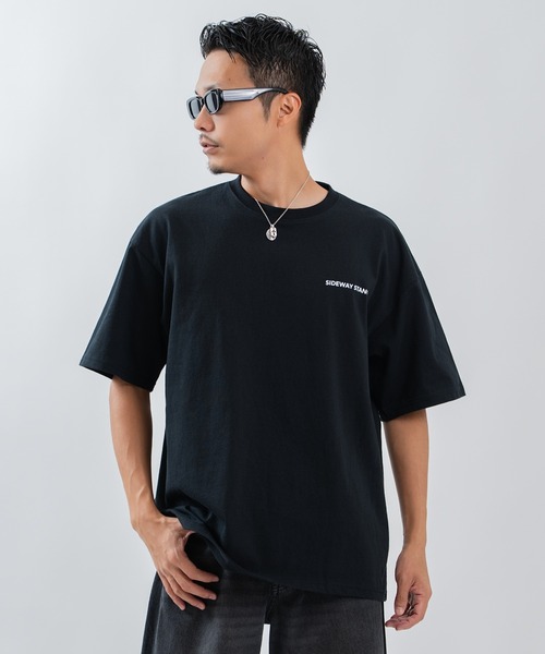 SIDEWAY STANCE（サイドウェイスタンス）の「【SIDEWAY STANCE】フォトグラフィック 半袖Tシャツ（Tシャツ/カットソー・メンズ・ブラック/ホワイト・LARGE/X-LARGE/MEDIUM/SMALL）」の9枚目の写真