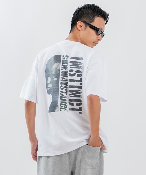 SIDEWAY STANCE（サイドウェイスタンス）の「【SIDEWAY STANCE】フォトグラフィック 半袖Tシャツ（Tシャツ/カットソー・メンズ・ブラック/ホワイト・LARGE/X-LARGE/MEDIUM/SMALL）」の3枚目の写真