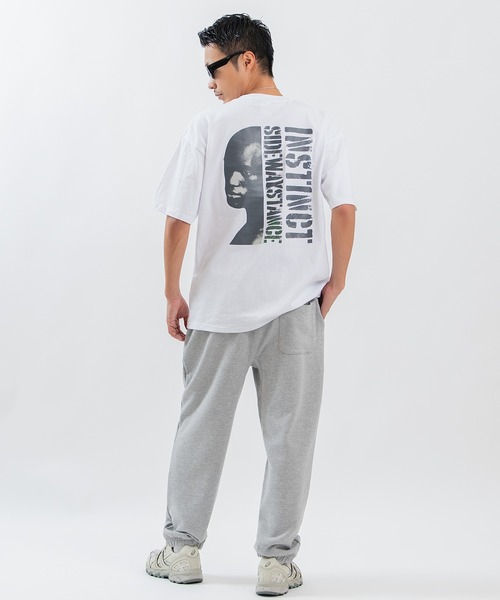 SIDEWAY STANCE（サイドウェイスタンス）の「【SIDEWAY STANCE】フォトグラフィック 半袖Tシャツ（Tシャツ/カットソー・メンズ・ブラック/ホワイト・LARGE/X-LARGE/MEDIUM/SMALL）」の4枚目の写真