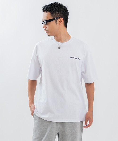 SIDEWAY STANCE（サイドウェイスタンス）の「【SIDEWAY STANCE】フォトグラフィック 半袖Tシャツ（Tシャツ/カットソー・メンズ・ブラック/ホワイト・LARGE/X-LARGE/MEDIUM/SMALL）」の5枚目の写真
