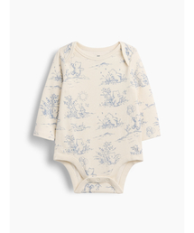 GAP | はじめてのお気に入り オーガニックコットン くまさん トワル ボディスーツ (ベビー)(ロンパース)