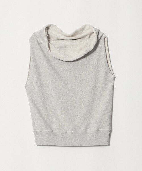 ATTISESSION(アティセッション)の「<ATTISESSION>コットン ウラケ オフショルダー スウェットトップス(Tシャツ/カットソー・レディース・ライトグレー/ダークブラウン・FREE)」の17枚目の写真