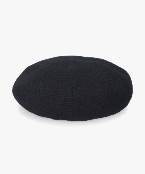OVERRIDE(オーバーライド)の「OVERRIDE WASHABLE WOOL TAM BERET / オーバーライド(ハンチング/ベレー帽・メンズ・ブラック/ライトグレー/ライトグリーン・57~59cm)」の9枚目の写真
