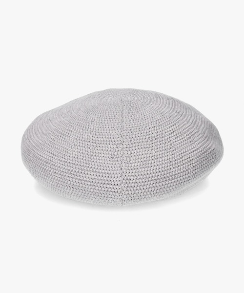 OVERRIDE(オーバーライド)の「OVERRIDE WASHABLE WOOL TAM BERET / オーバーライド(ハンチング/ベレー帽・メンズ・ブラック/ライトグレー/ライトグリーン・57~59cm)」の18枚目の写真