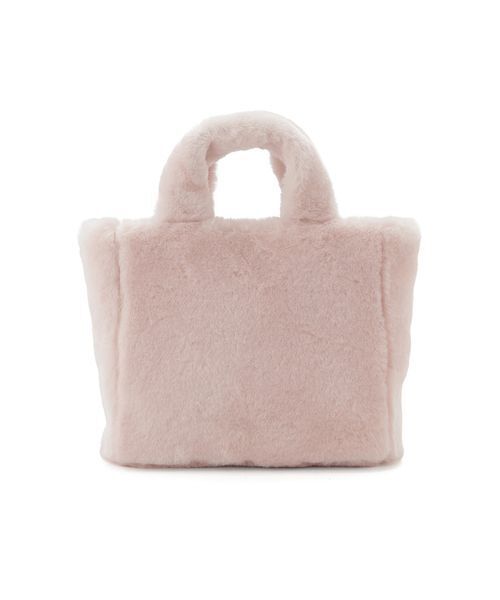 FURFUR(ファーファー)の「【限定カラー】エコファートートバッグ(トートバッグ・レディース・ブラック/チャコールグレー/アニマル/アイボリー/サックスブルー/ピンク/ダークブラウン・F)」の12枚目の写真