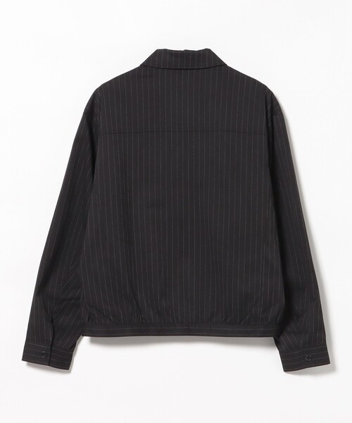 BEAMS HEART(ビームスハート)の「TRストライプ ショートブルゾン(セットアップ対応)(ブルゾン・メンズ・ブラック/チャコールグレー・SMALL/MEDIUM/LARGE)」の16枚目の写真
