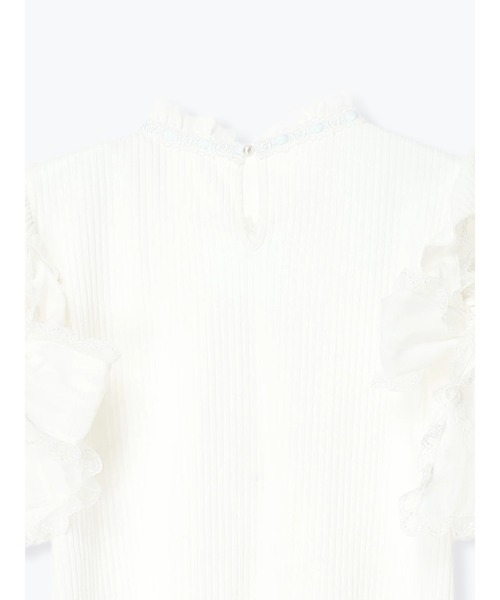NOEMIE(ノエミー)の「シアーチェックスリーブリボンスピンドルカットソー(Tシャツ/カットソー・レディース・ブルー系その他/ブラック/ピンク系その他・M)」の21枚目の写真