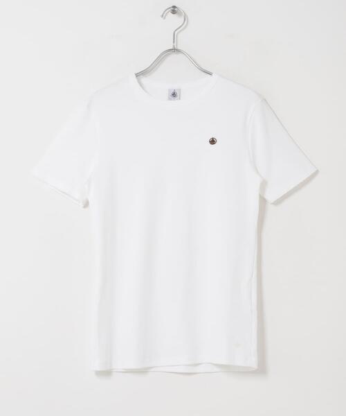 URBAN RESEARCH DOORS（アーバンリサーチドアーズ）の「『別注』PETIT BATEAU×DOORS　POINTCOCOTTE T-SHIRTS（Tシャツ/カットソー・レディース・ホワイト/オリーブ/ピンク/ネイビー・SMALL/MEDIUM）」の11枚目の写真