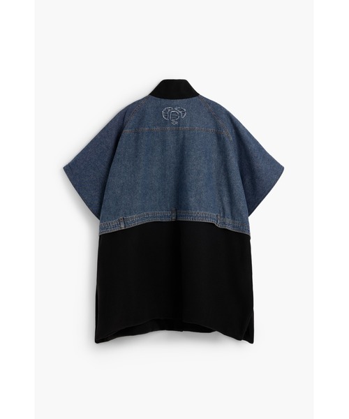 コンビデニムポンチョ（ポンチョ）｜Desigual（デシグアル）の
