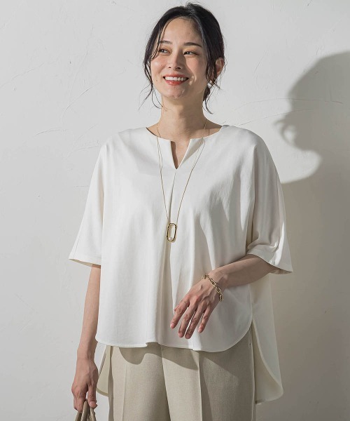 LAUTREAMONT - LAUTREAMONT ロートレアモン ラグウォームプレミアシアバターカットソー LAUTREAMONT（ロートレアモン）の「インナーにもぴったりなラグ