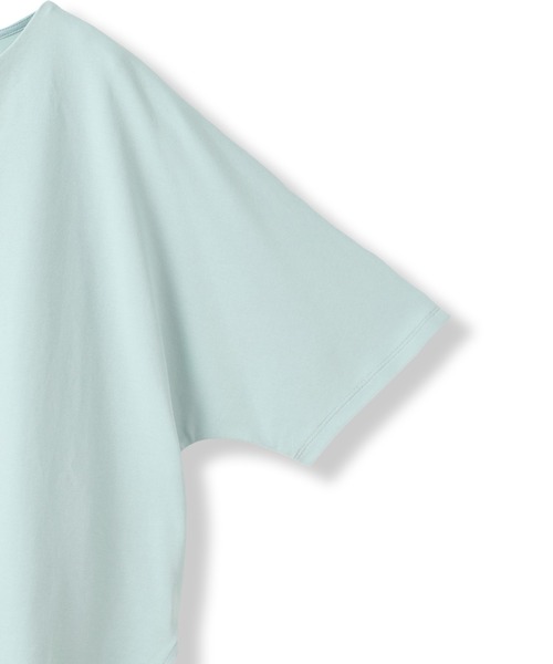 LAUTREAMONT（ロートレアモン）の「【WEB限定】≪夏の体型カバーに≫タックフレアカットソー（Tシャツ/カットソー・レディース・ブラック/ホワイト/グリーン系その他・9号）」の8枚目の写真
