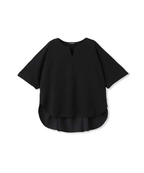 LAUTREAMONT（ロートレアモン）の「【WEB限定】≪夏の体型カバーに≫タックフレアカットソー（Tシャツ/カットソー・レディース・ブラック/ホワイト/グリーン系その他・9号）」の22枚目の写真