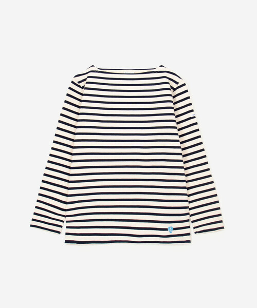 ORCIVAL(オーシバル)の「ORCIVAL | コットンロード ボートネックフレンチバスクTシャツ WOMEN(Tシャツ/カットソー・レディース・パープル/ダークブラウン/ブラック系その他/ブルー系その他5/レッド系その他/グレー系その他2/グレー系その他/グレー系その他3/パープル系その他/ブラウン系その他/ブラック/アイボリー/ホワイト系その他5・2/1)」の3枚目の写真
