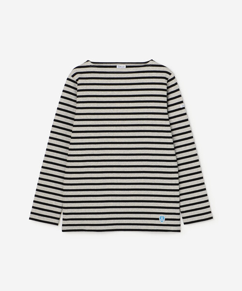 ORCIVAL(オーシバル)の「ORCIVAL | コットンロード ボートネックフレンチバスクTシャツ WOMEN(Tシャツ/カットソー・レディース・パープル/ダークブラウン/ブラック系その他/ブルー系その他5/レッド系その他/グレー系その他2/グレー系その他/グレー系その他3/パープル系その他/ブラウン系その他/ブラック/アイボリー/ホワイト系その他5・2/1)」の14枚目の写真
