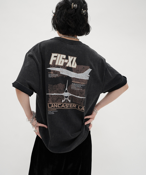 JOURNAL STANDARD LUXE(ジャーナルスタンダード ラックス)の「Faded graphic Print T(Tシャツ/カットソー・レディース・ネイビー・FREE)」の11枚目の写真