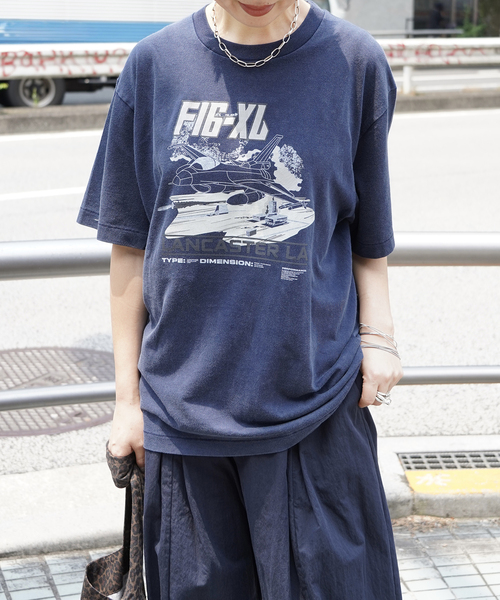 JOURNAL STANDARD LUXE(ジャーナルスタンダード ラックス)の「Faded graphic Print T(Tシャツ/カットソー・レディース・ネイビー・FREE)」の18枚目の写真