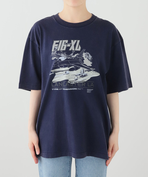 JOURNAL STANDARD LUXE(ジャーナルスタンダード ラックス)の「Faded graphic Print T(Tシャツ/カットソー・レディース・ネイビー・FREE)」の8枚目の写真