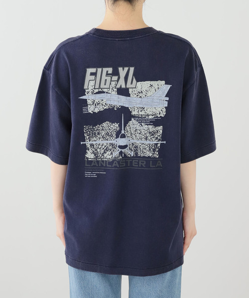 JOURNAL STANDARD LUXE(ジャーナルスタンダード ラックス)の「Faded graphic Print T(Tシャツ/カットソー・レディース・ネイビー・FREE)」の19枚目の写真