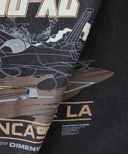 JOURNAL STANDARD LUXE(ジャーナルスタンダード ラックス)の「Faded graphic Print T(Tシャツ/カットソー・レディース・ネイビー・FREE)」の7枚目の写真