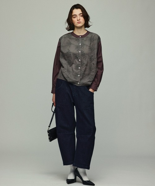 Kelen(ケレン)の「「KELEN / ケレン」ポケットデザイン裏起毛9.5ozデニムパンツ(デニムパンツ・レディース・ブルー/ネイビー・S/M)」の11枚目の写真
