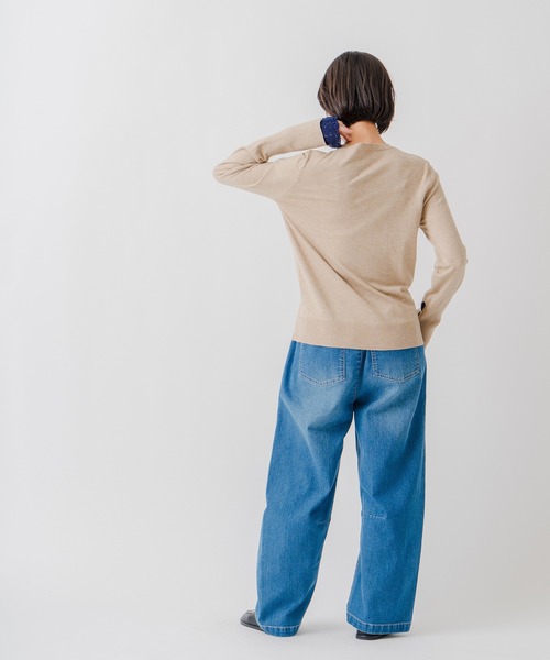 Kelen(ケレン)の「「KELEN / ケレン」ポケットデザイン裏起毛9.5ozデニムパンツ(デニムパンツ・レディース・ブルー/ネイビー・S/M)」の17枚目の写真