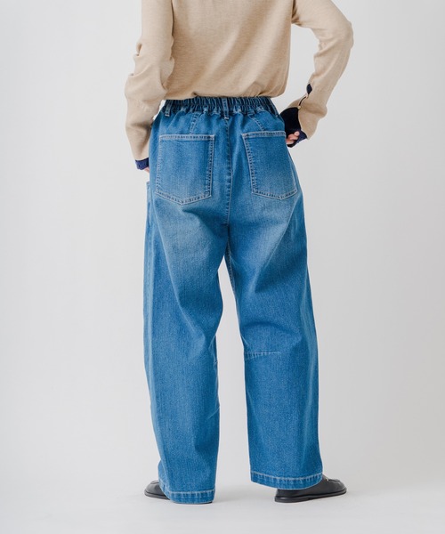 Kelen(ケレン)の「「KELEN / ケレン」ポケットデザイン裏起毛9.5ozデニムパンツ(デニムパンツ・レディース・ブルー/ネイビー・S/M)」の18枚目の写真