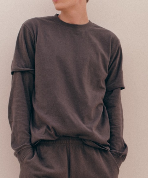 MANASTASH(マナスタッシュ)の「HEMP@by manastash/HEMP S/S DAYS TEE CREW(Tシャツ/カットソー・メンズ・ホワイト/ミント/ライトグレー/モカ/チャコールグレー・MEDIUM/LARGE/X-LARGE)」の13枚目の写真