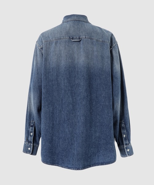 MARNI(マルニ)の「WASHED DENIM / ロングスリーブシャツ(シャツ/ブラウス・メンズ・ブルー・46(M)/48(L))」の2枚目の写真