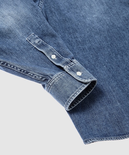 MARNI(マルニ)の「WASHED DENIM / ロングスリーブシャツ(シャツ/ブラウス・メンズ・ブルー・46(M)/48(L))」の9枚目の写真