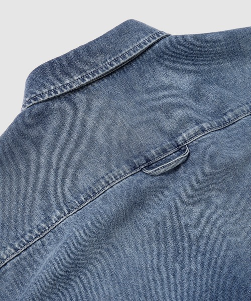 MARNI(マルニ)の「WASHED DENIM / ロングスリーブシャツ(シャツ/ブラウス・メンズ・ブルー・46(M)/48(L))」の4枚目の写真